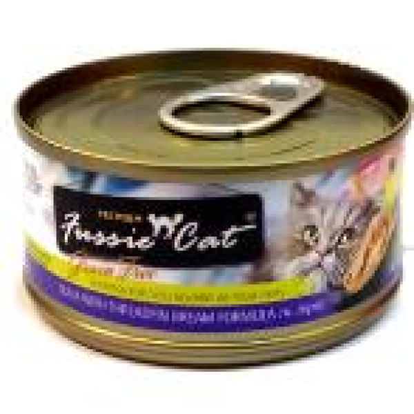Fussie Cat Tuna with Threadfin Bream (黑鑽吞拿魚+ 鲷魚) 80g  X 24 罐